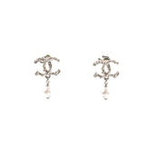 Chanel CC Logo Earrings